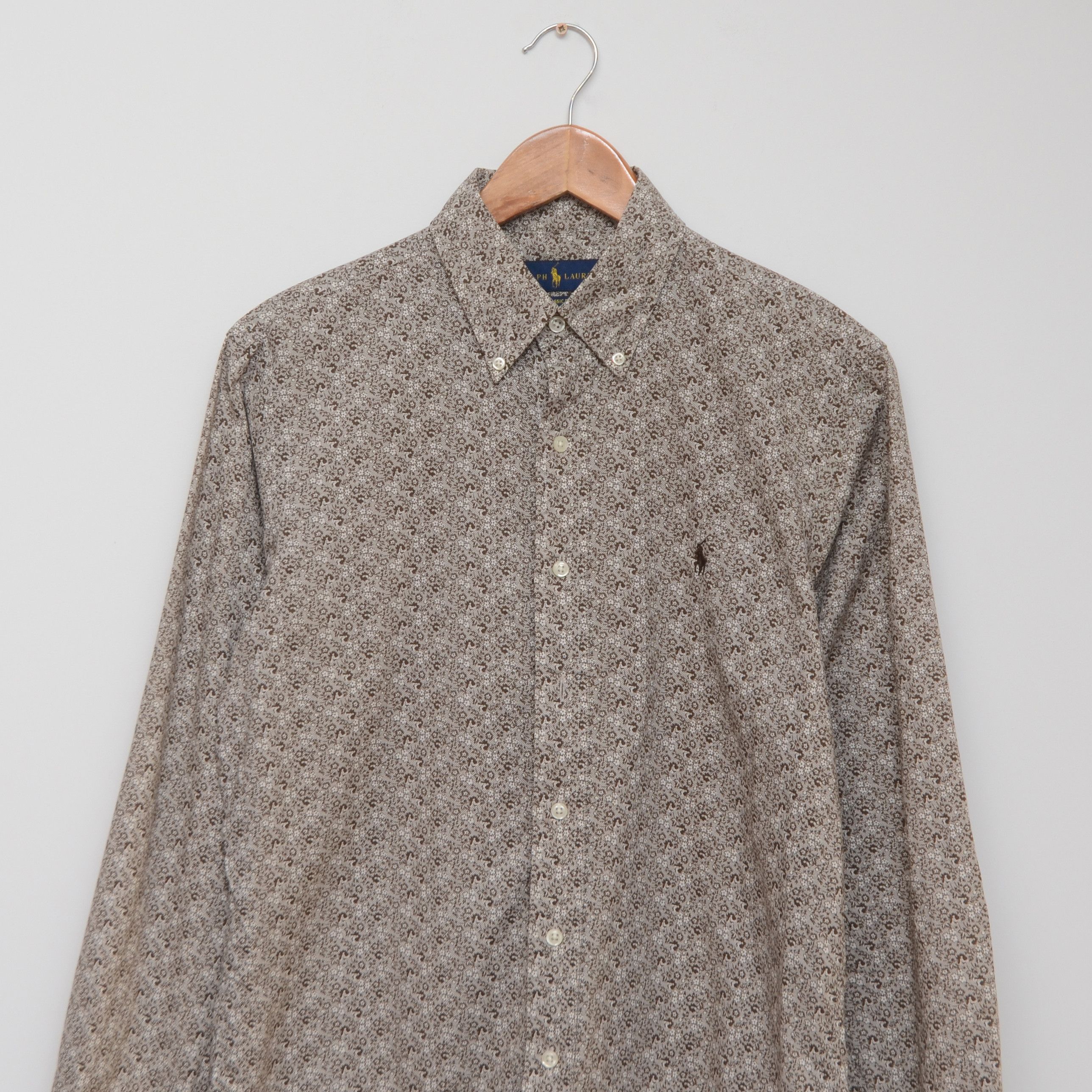 Ralph Lauren Rare Ralph Lauren Floral Autumn Print Size S-M Casual Shirt Size US S / EU 44-46 / 1 - 2 Thumbnail