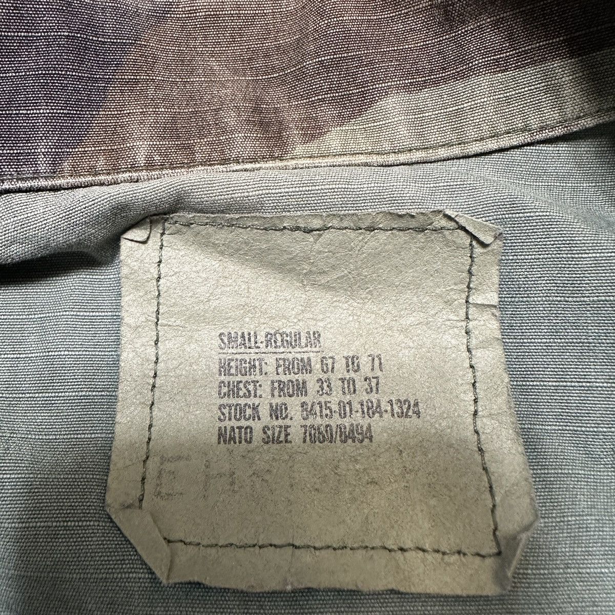 Vintage Vintage woodland camo combat shirt Size US S / EU 44-46 / 1 - 4 Thumbnail