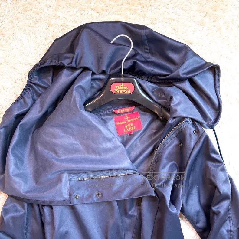 Vivienne Westwood Vivienne Westwood Satin hooded long coat transformable jac Size M / US 6-8 / IT 42-44 - 5 Thumbnail