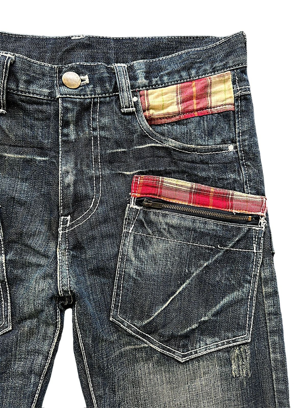 Beauty Beast 32''/42'' - 2000's Up Start Japan 6 pocket jeans Size US 32 / EU 48 - 7 Thumbnail