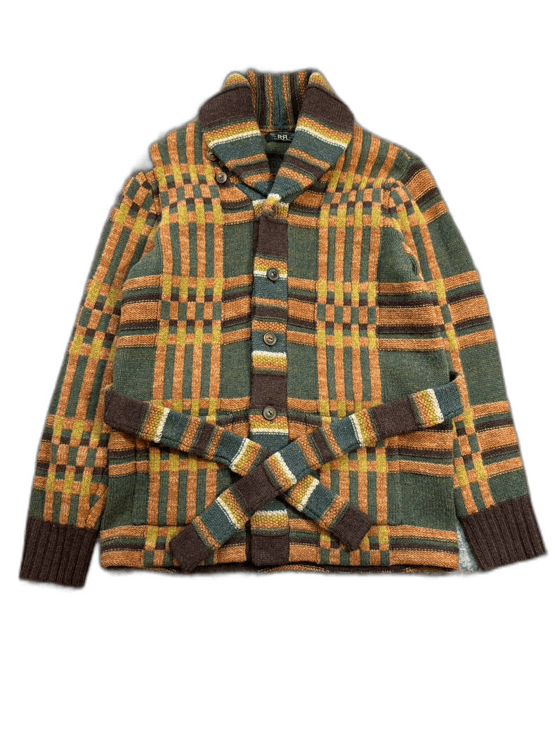 Ralph Lauren Ralph Lauren Wool Coat with Patterned Design Size US M / EU 48-50 / 2 - 1 Thumbnail