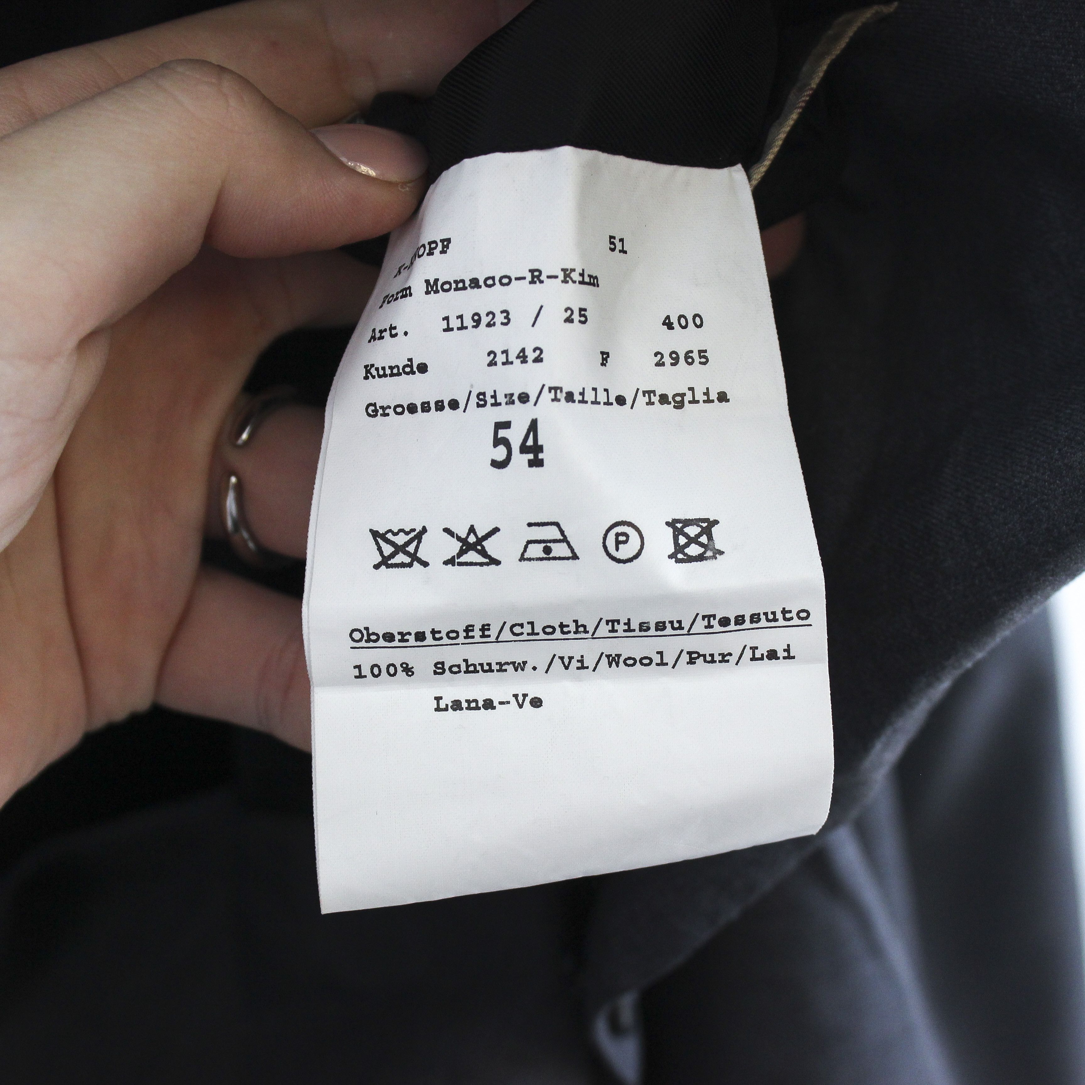Burberry London Men UK 44 US Blazer Suit EU 54 Jacket Sport Coat XL Size 44R - 6 Thumbnail