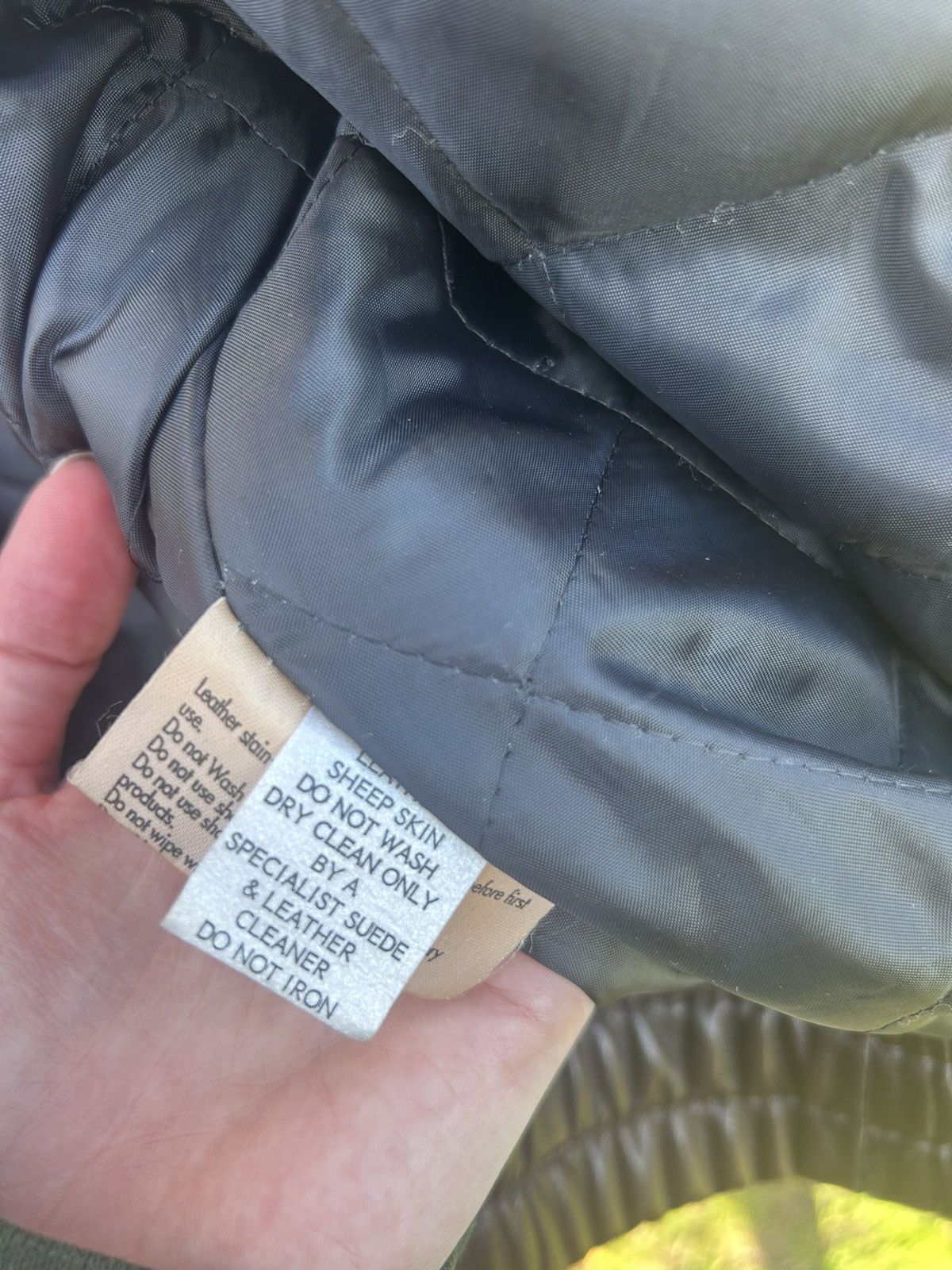 Other 1992 Leather Bomber Jacket Size US XL / EU 56 / 4 - 9 Thumbnail