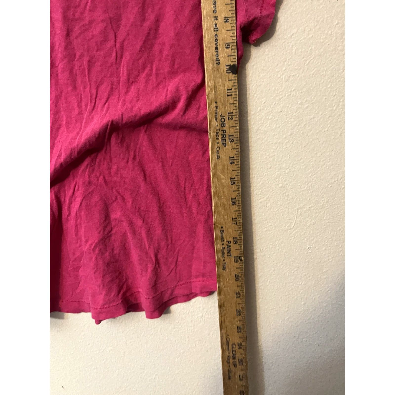 Express Express Women Short Sleeve Chest Pocket V-Neck T Shirt Pink Small Size S / US 4 / IT 40 - 5 Thumbnail