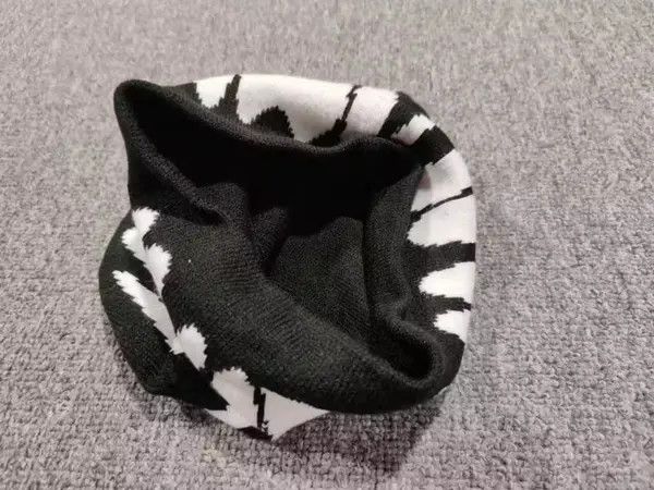 Japanese Brand Krazy in Love Graphic No Cuff Beanie Hat Black Size ONE SIZE - 3 Thumbnail