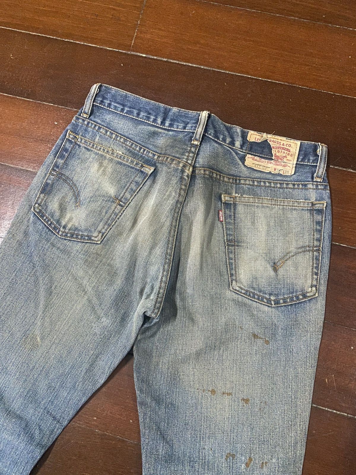 Levi's Faded Vintage Levi’s 517 Flares distressed bootcut wide leg Size US 32 / EU 48 - 14 Thumbnail