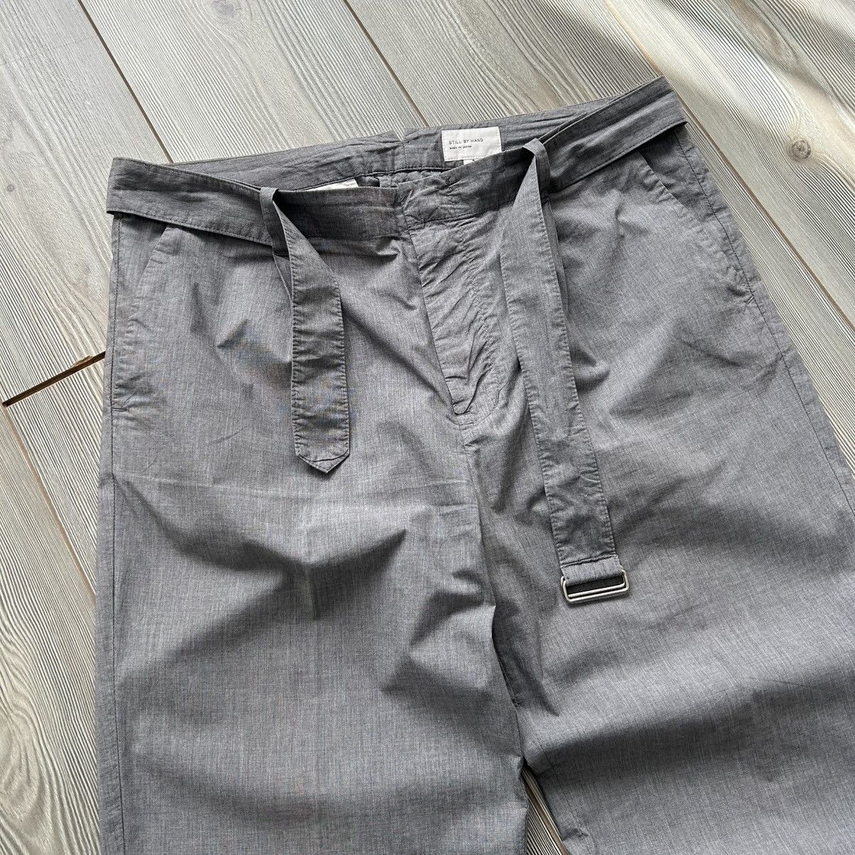 STILL BY HAND Still By Hand PT0891 Japan Belted Pants Size US 32 / EU 48 - 15 Thumbnail