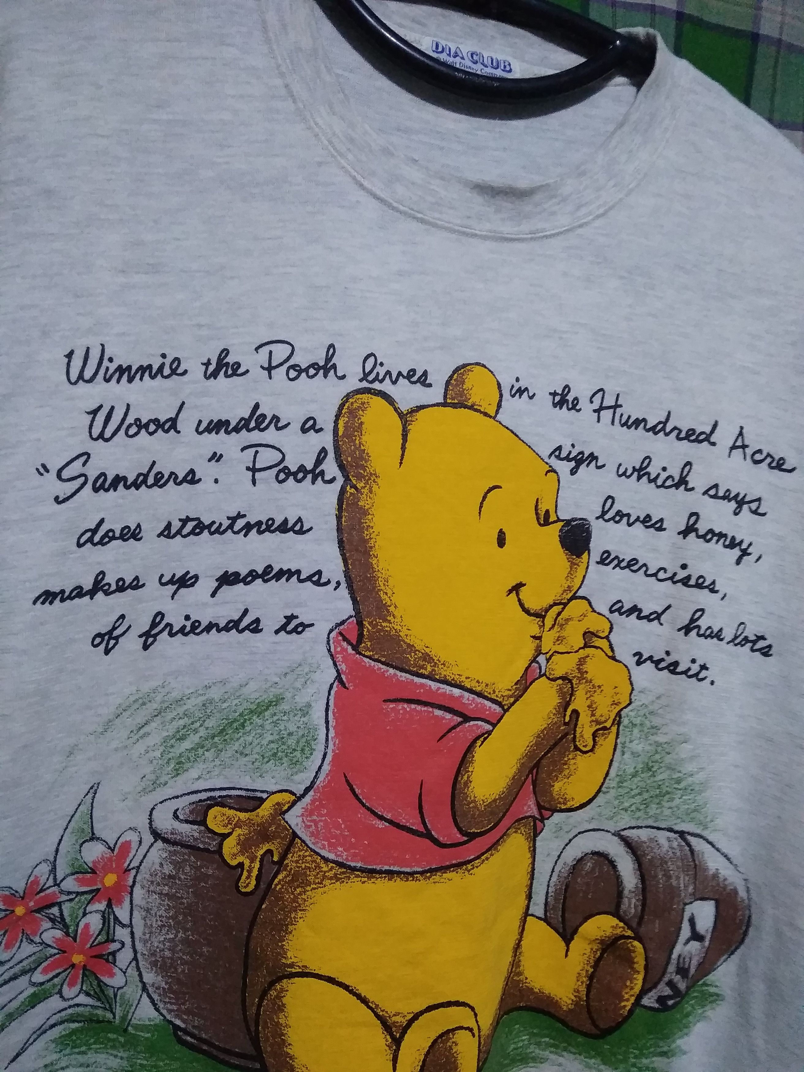 Disney × Vintage Vintage 90s Winnie The Pooh Walt Disney company XL Size US XL / EU 56 / 4 - 5 Thumbnail