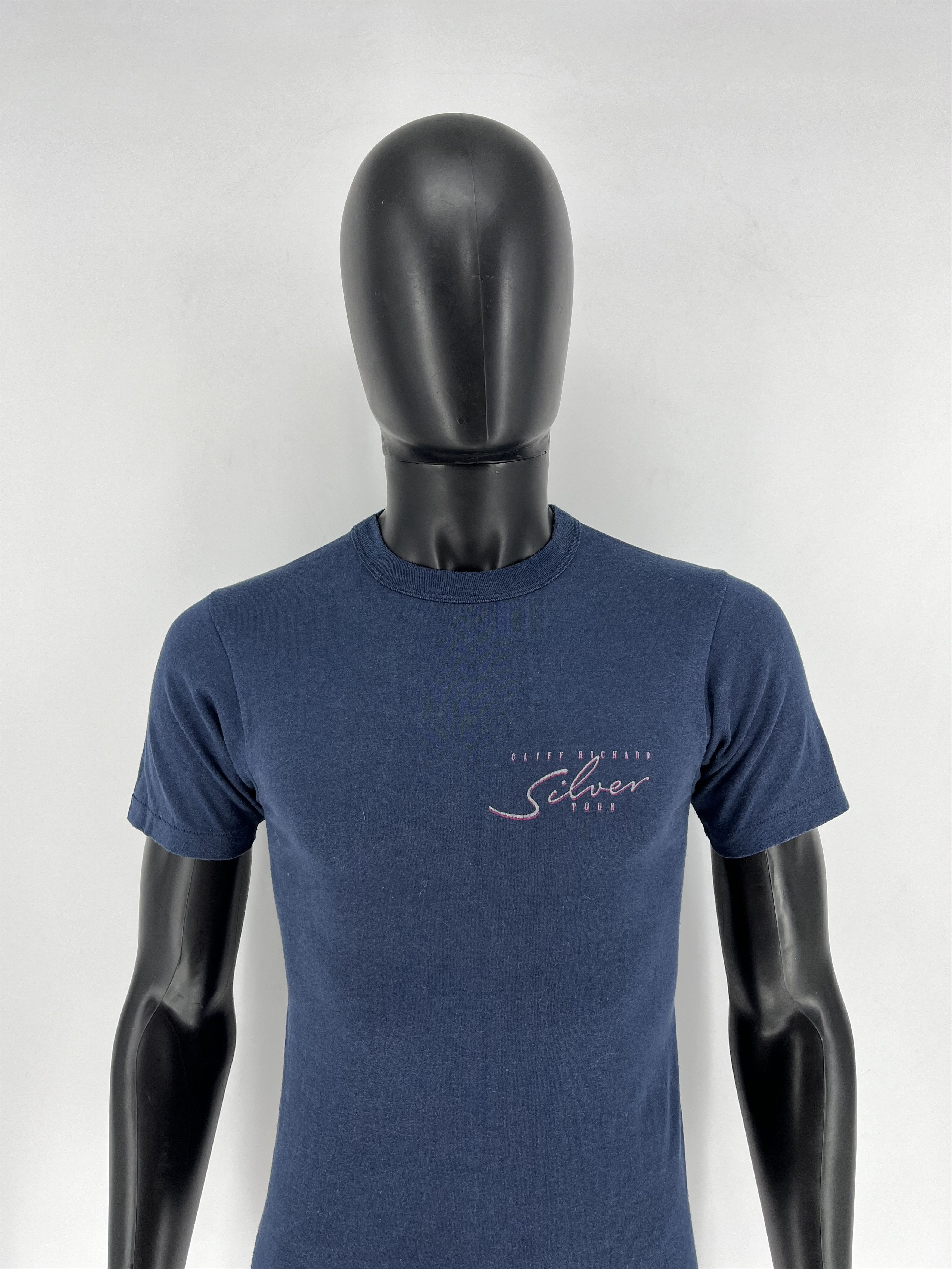 Band Tees 1988 Cliff Richard British Tour Concert Promo T-Shirt Size US XS / EU 42 / 0 - 1 Thumbnail