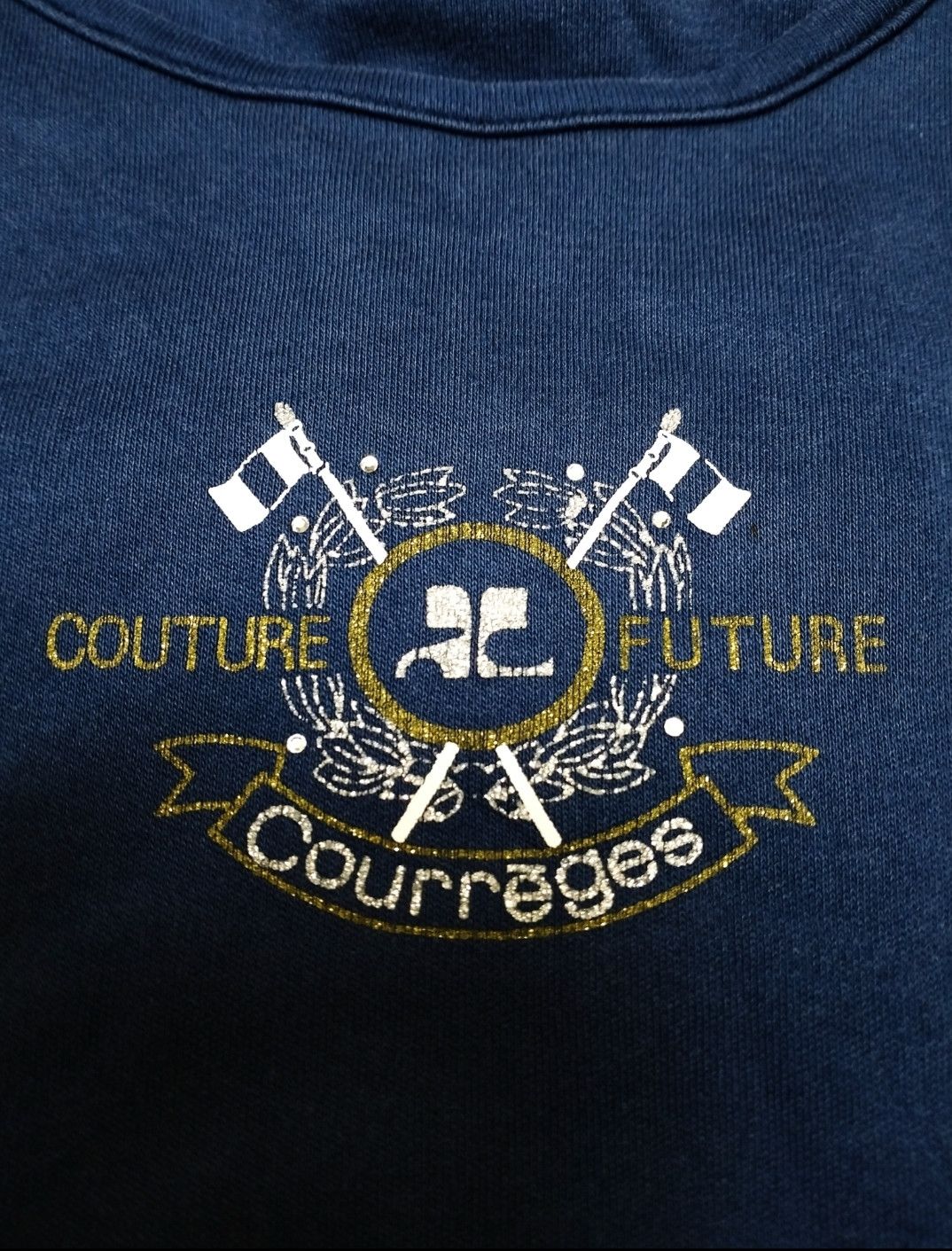 Courreges × Designer Courreges Long sleeve couture Future Shirt Size M / US 6-8 / IT 42-44 - 3 Thumbnail