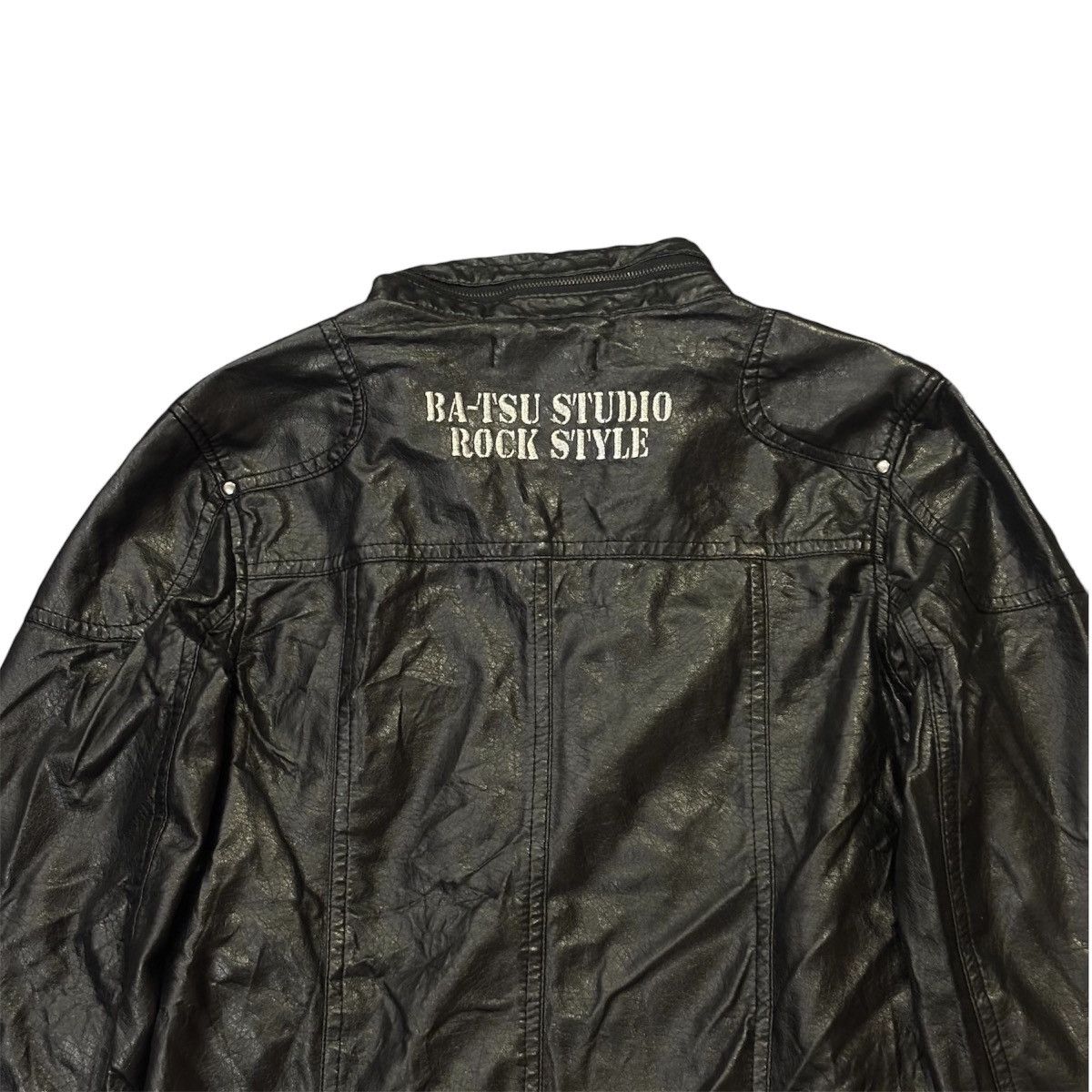 Japanese Brand Ba-Tsu Studio Motorcycle Jacket Style, Avant Garde Size XS / US 0-2 / IT 36-38 - 4 Thumbnail
