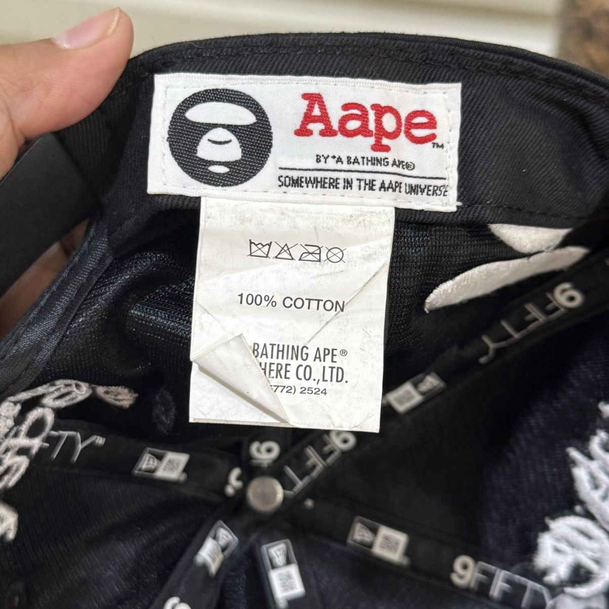 Aape × Bape × New Era Bape Aape by Bathing Ape x New Era 9fifty Size ONE SIZE - 5 Thumbnail