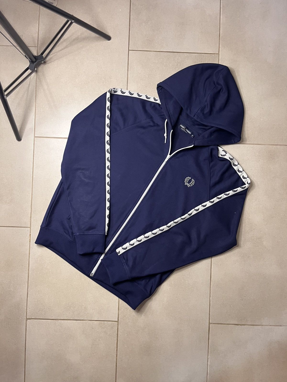 Fred Perry × Vintage Zip Up Hoodie Fred Perry Lampas Casual Size US M / EU 48-50 / 2 - 1 Thumbnail