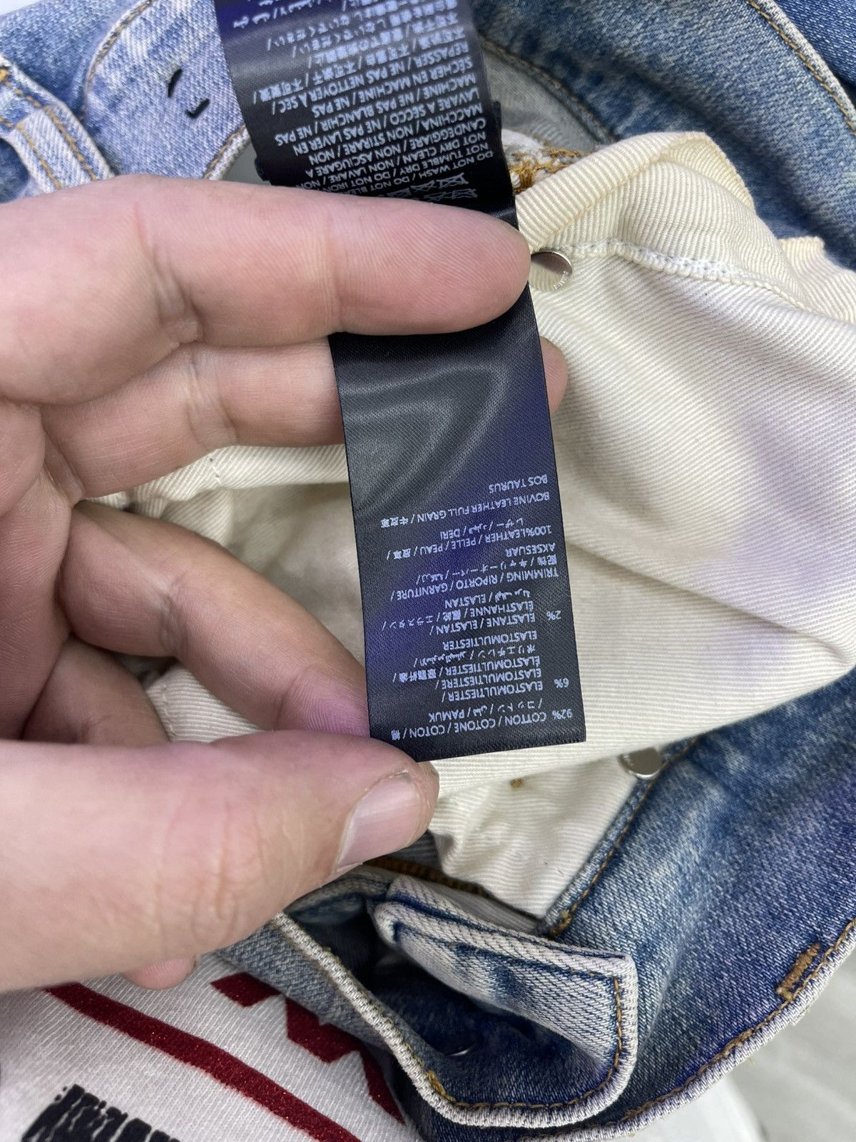 Amiri Amiri Mx1 blue/Green jean Size US 30 / EU 46 - 11 Thumbnail