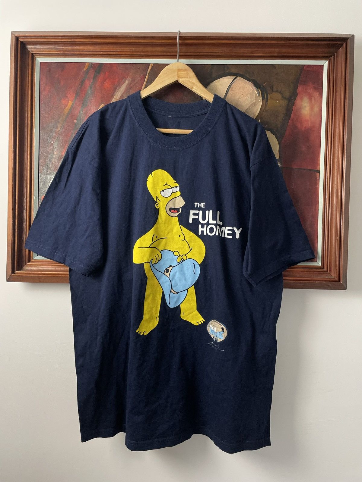 1998 The Full Homey t shirt Homer Simpson Cartoon Comedy