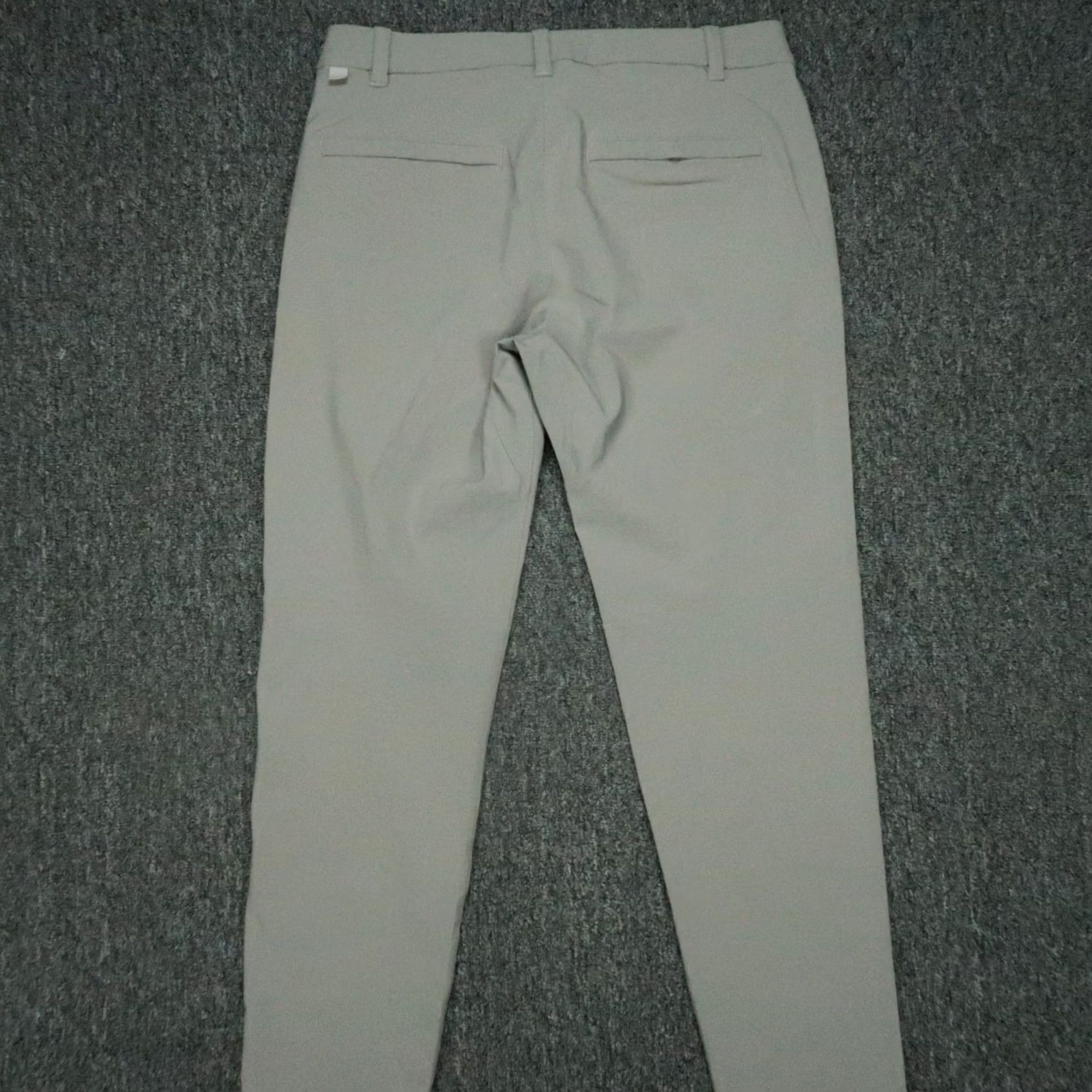 Lululemon Lululemon Pants Mens 32x30 Slim Wool Blend 5-Pocket Chino Cargo Style Flat Front Gray 32 Inseam 30 Inseam 30 Mens Size US 32 / EU 48 - 4 Thumbnail