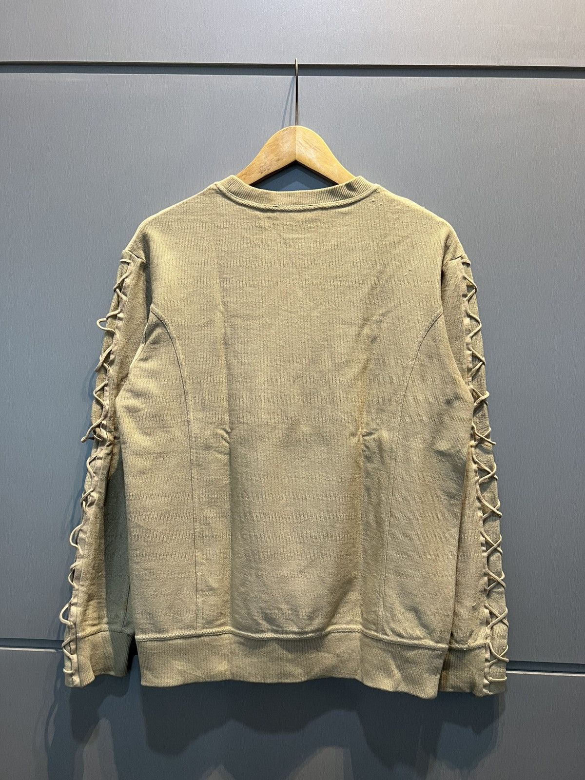 Balmain × Designer Balmain Lace Up Harness Pocket Sweatshirt Size US S / EU 44-46 / 1 - 3 Thumbnail