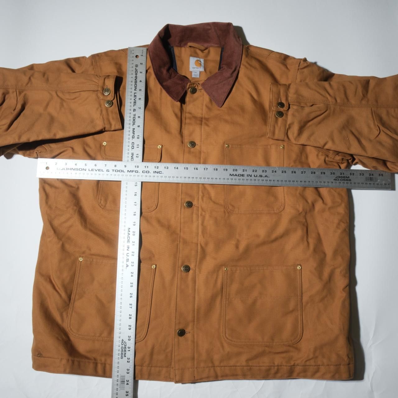 Carhartt Carhartt 'Loose Fit Firm Duck Blanket-Lined' Chore Coat Size US XXL / EU 58 / 5 - 2 Thumbnail