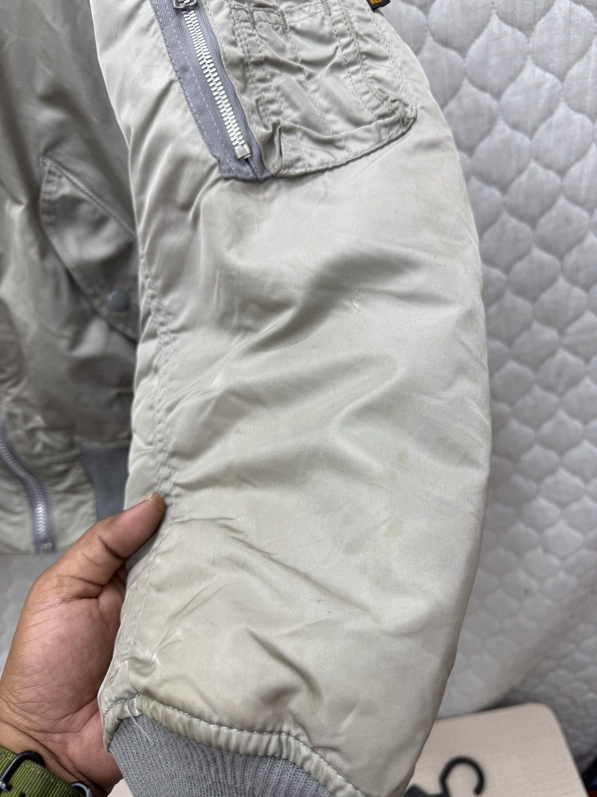 Alpha Industries 🔥🔥💥STEALS VTG ALPHA INDUSTRIES MA1 BOMBER JACKET Size US L / EU 52-54 / 3 - 15 Thumbnail