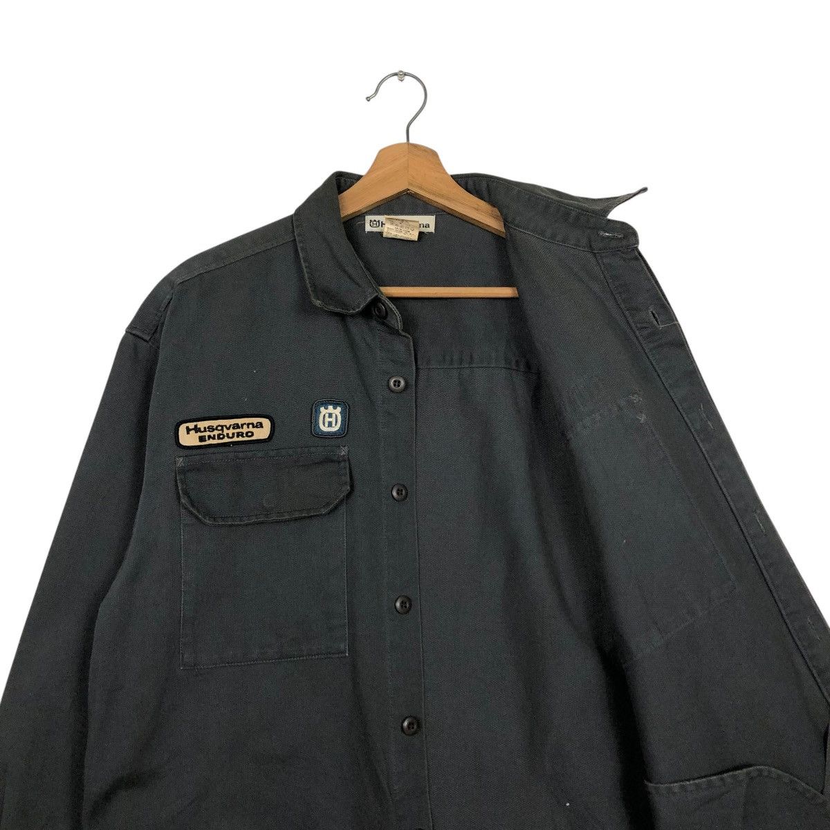 Japanese Brand 🔥VINTAGE CHORE WORK JACKET HUSQVARNA ISSEY MIYAKE Size US M / EU 48-50 / 2 - 14 Thumbnail