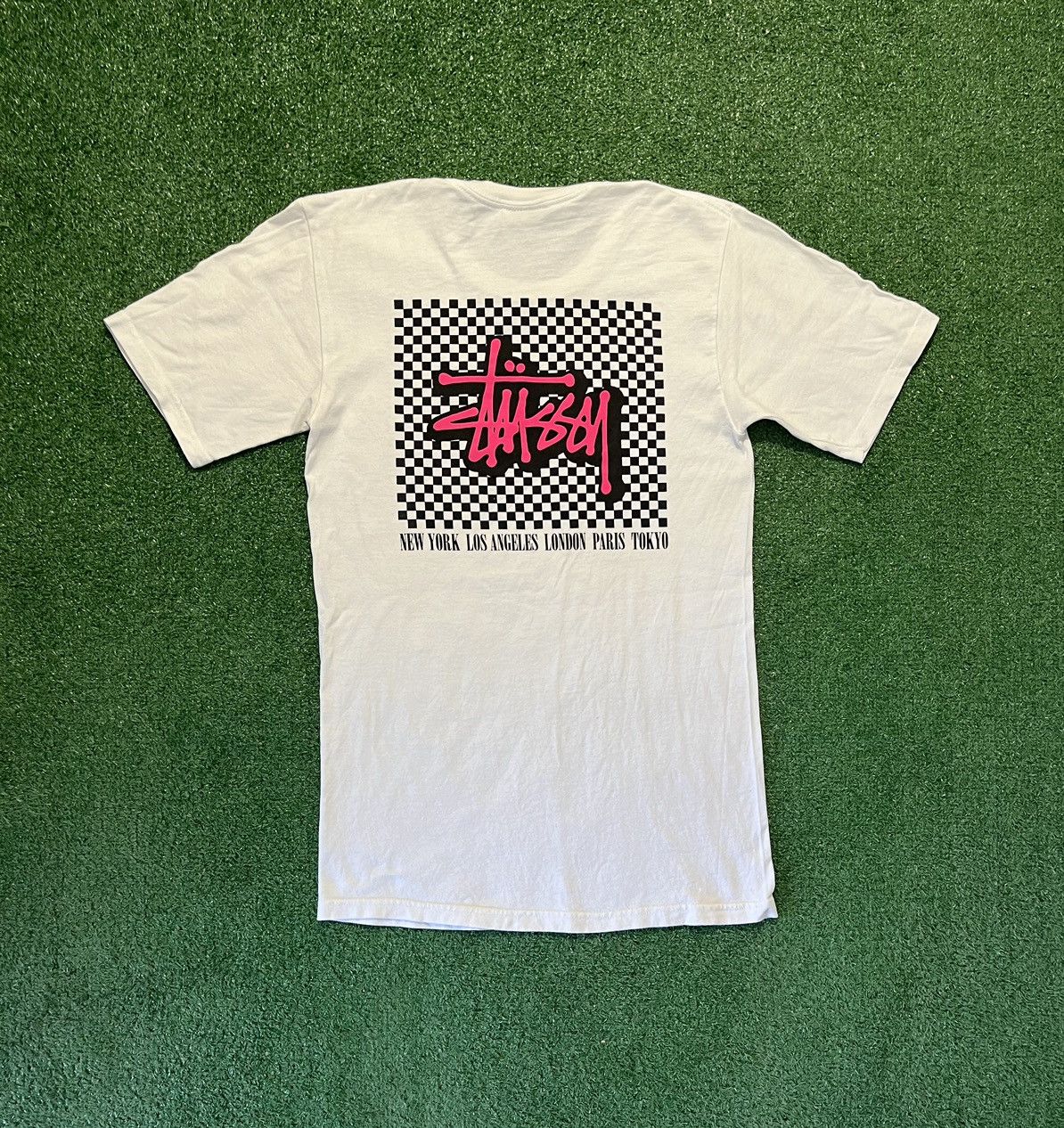 Stussy Stussy White Tee Size US S / EU 44-46 / 1 - 2 Thumbnail