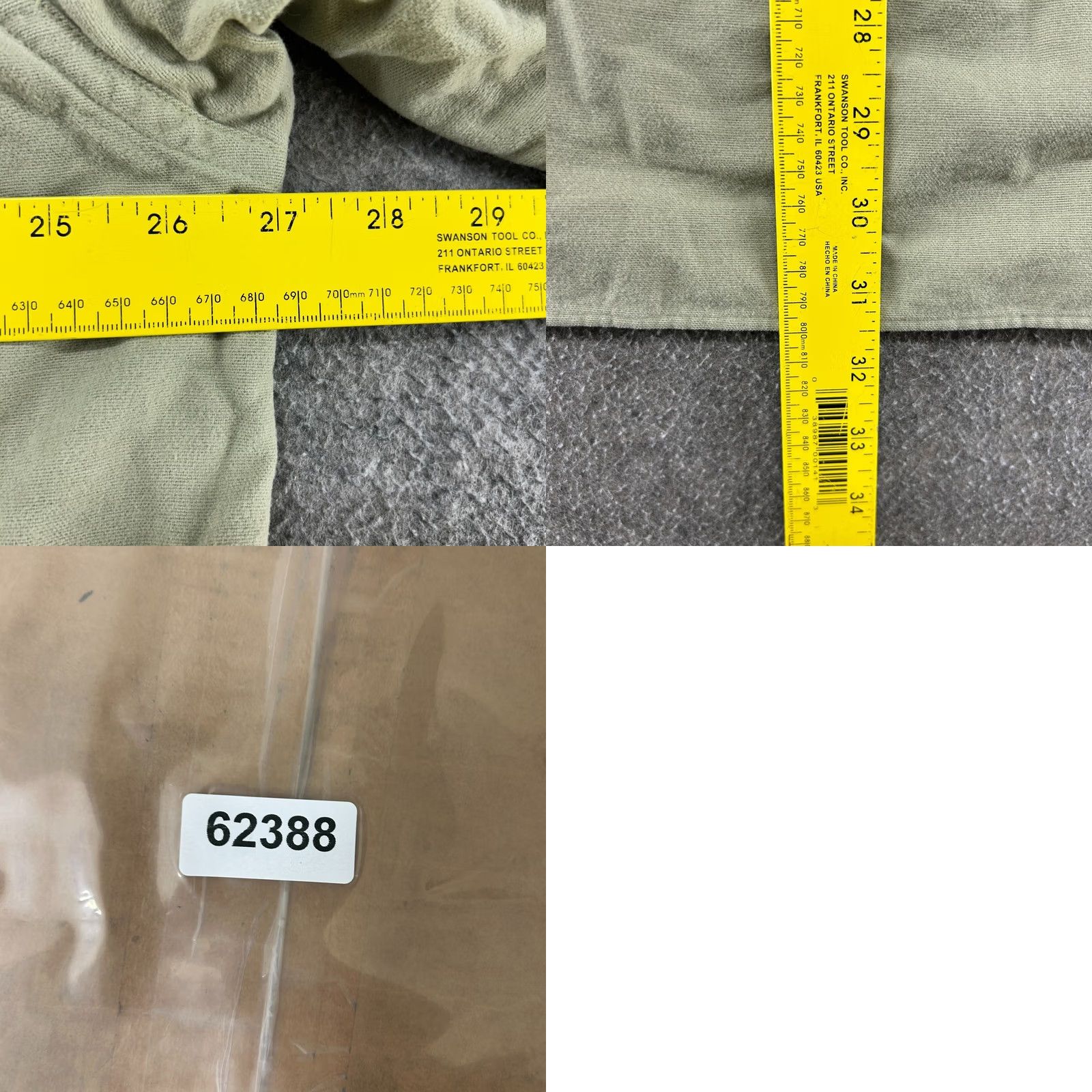 Vintage VINTAGE LL Bean Shirt Mens XL Beige Button-Up Long Sleeve Solid Cotton Chamois Flannel 90s Mens Size US XL / EU 56 / 4 - 8 Thumbnail