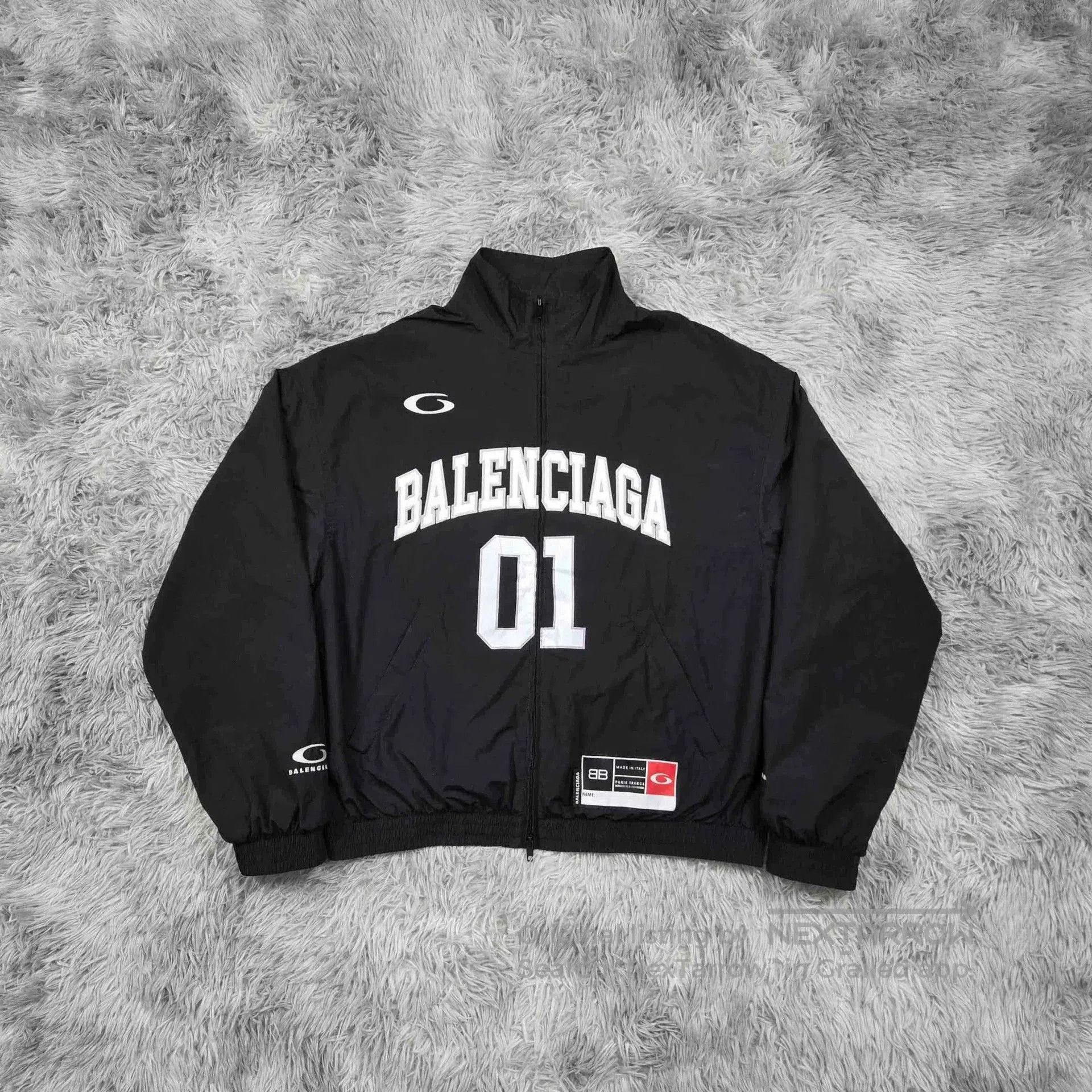 Balenciaga balenciaga ss25 basketball zip jacket unisex. Size US M / EU 48-50 / 2 - 1 Thumbnail