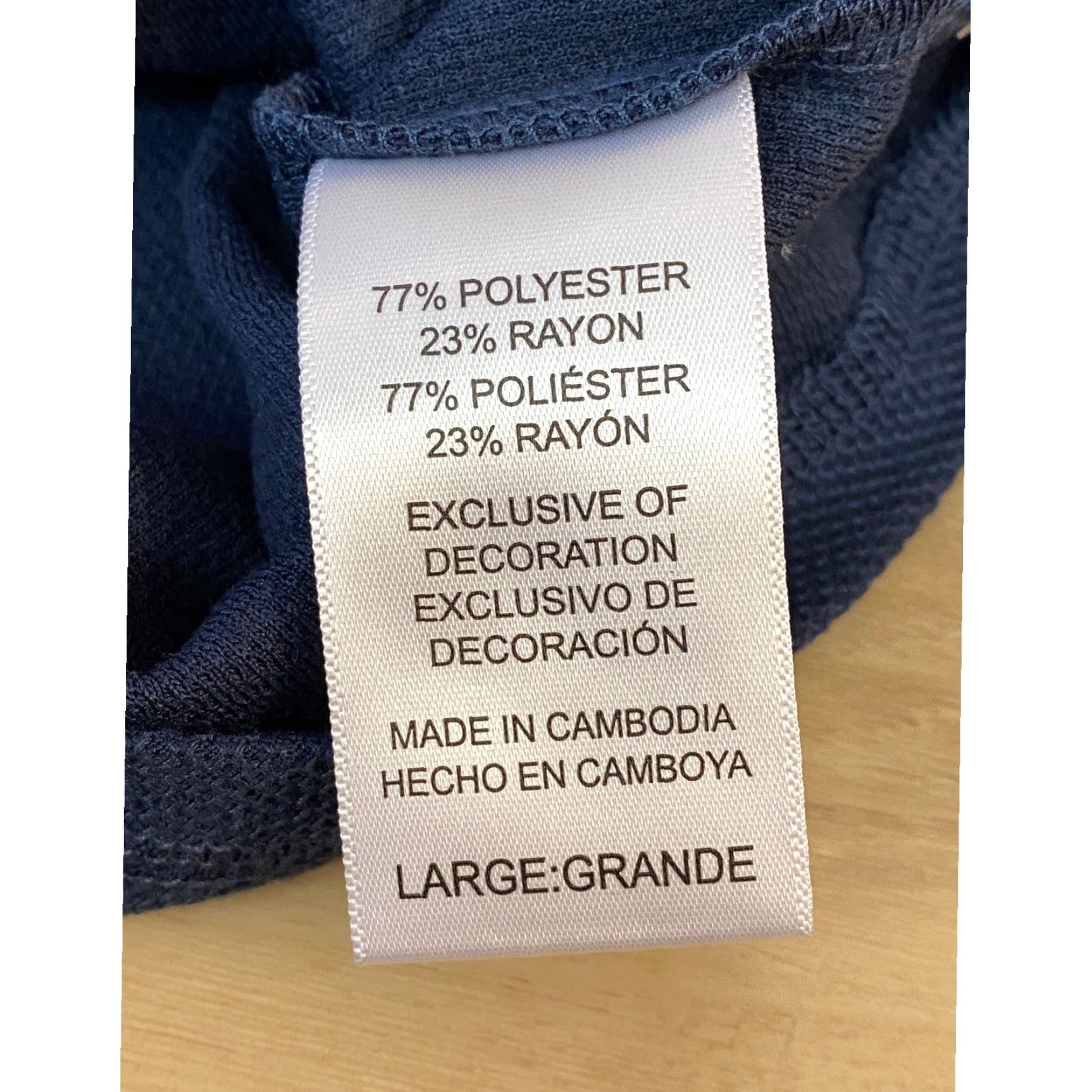 Tommy Bahama Tommy Bahama Mens Long Sleeve Shirt Blue Crew Neck Waffle Knit Performance Size US L / EU 52-54 / 3 - 4 Thumbnail