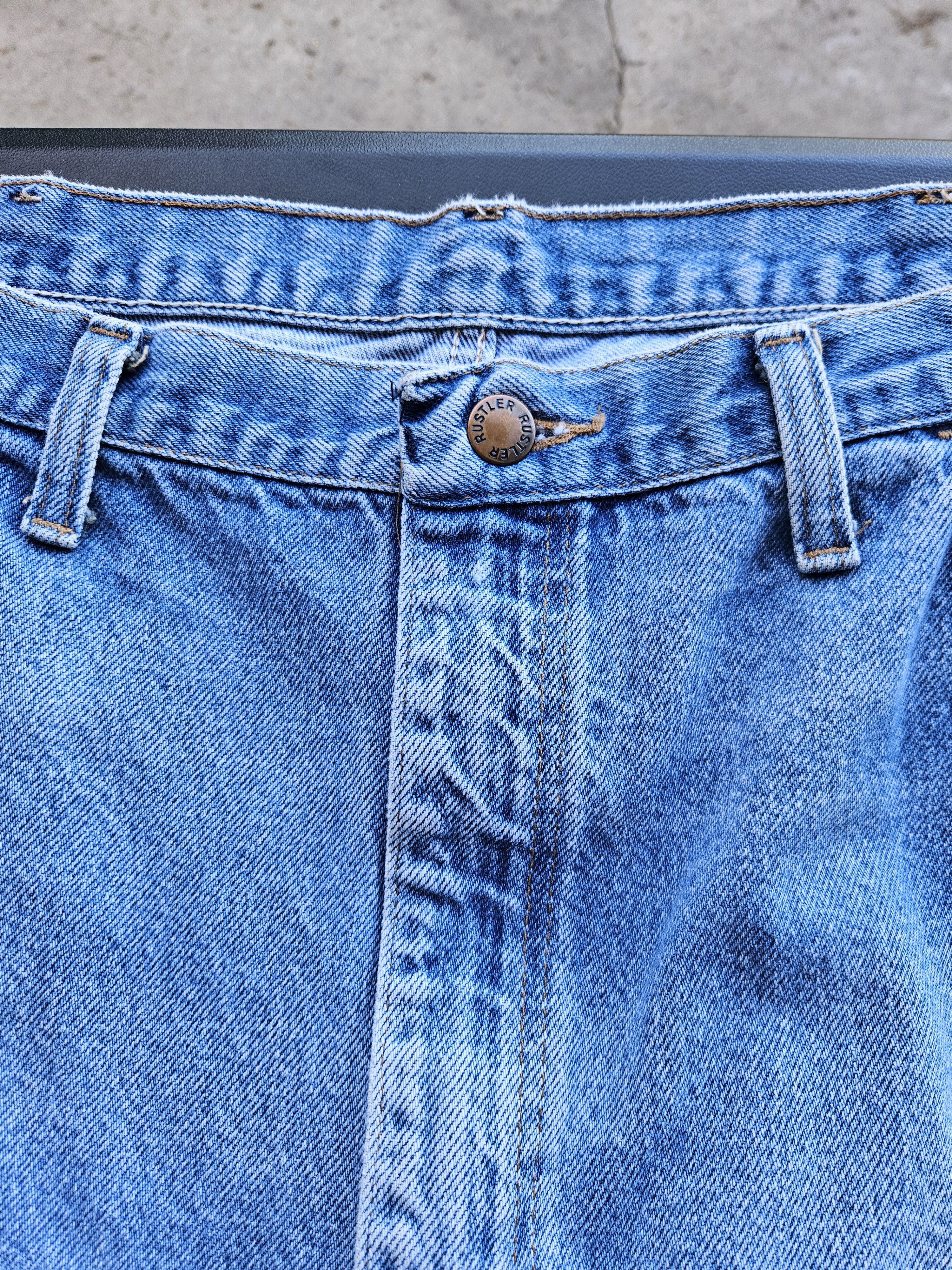 Rustler Rustler Vintage Baggy Denim Jeans Size US 40 / EU 56 - 3 Thumbnail