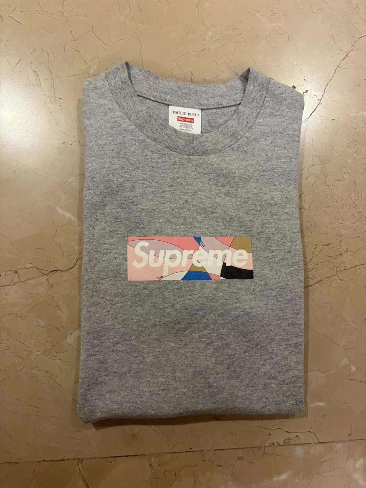 Supreme Emilio Pucci box logo Size US S / EU 44-46 / 1 - 1 Thumbnail
