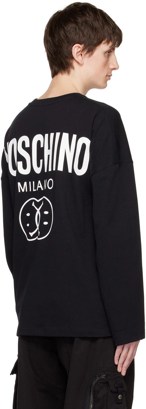 Moschino o1y0225 Logo T-Shirt in Black Size US M / EU 48-50 / 2 - 3 Thumbnail