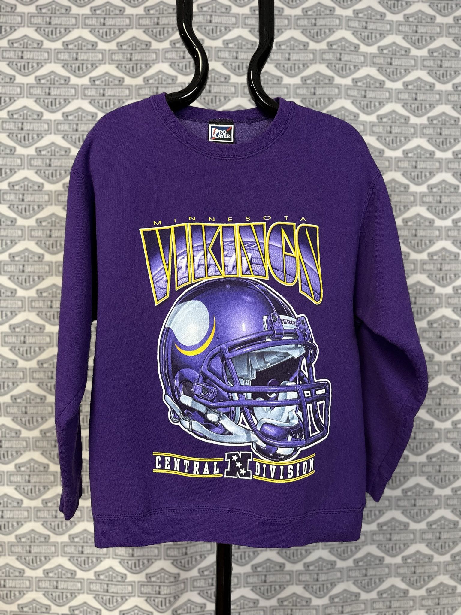 Minnesota Vikings All Over Print 90s T-Shirt Grail (Medium)