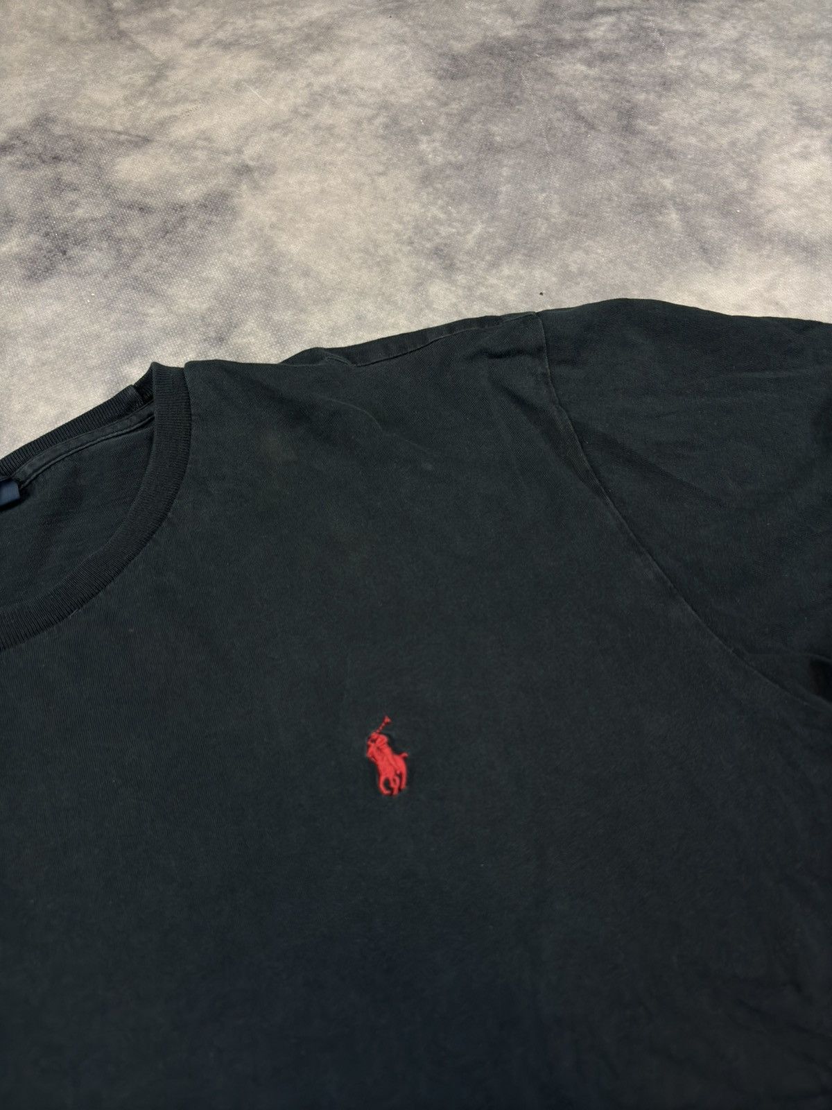 Polo Ralph Lauren × Vintage 90S Polo Ralph Lauren Logo PRL Basic T Shirt Tee Size US XL / EU 56 / 4 - 2 Thumbnail