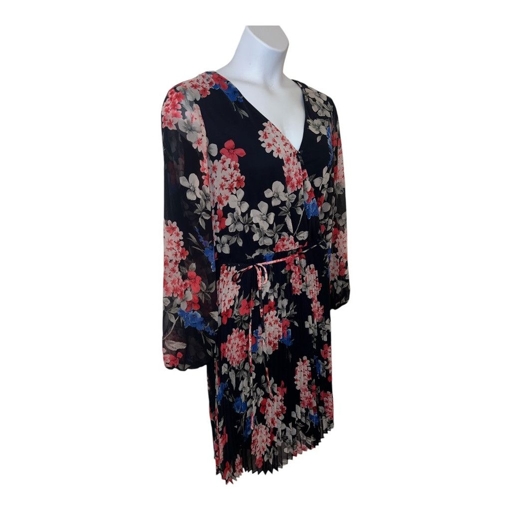 Other Women's AGB Floral Dress Size 16 Black Size XXL / US 16-18 / IT 52-54 - 2 Thumbnail