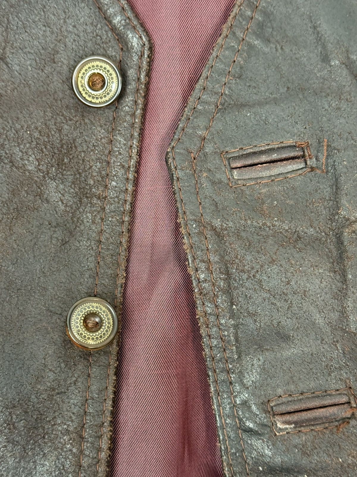 Other Vintage Leather Vest Size US M / EU 48-50 / 2 - 3 Thumbnail