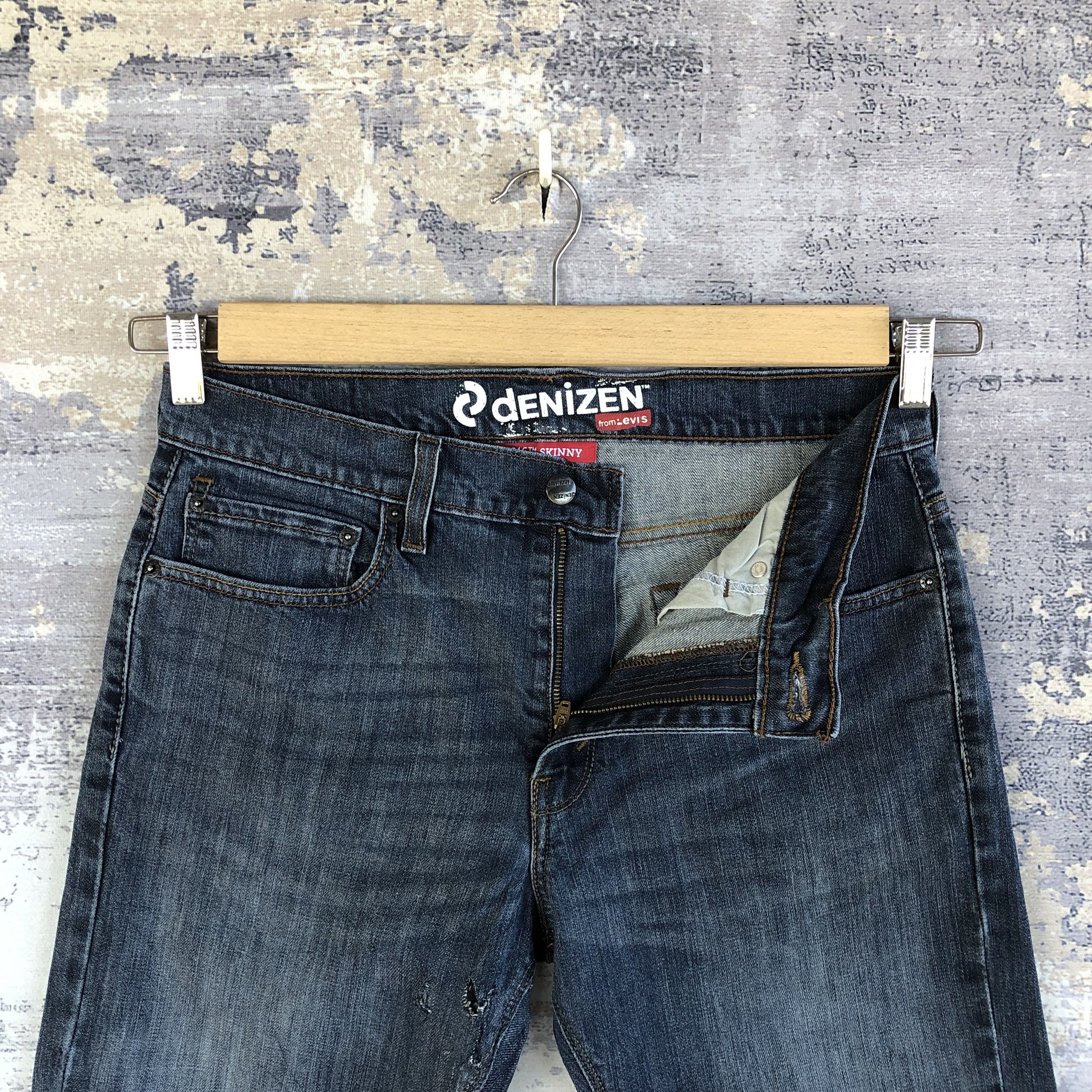 Levi's Vintage Levis Denizen Jeans Skinny Levi's Distressed Denim Size US 30 / EU 46 - 6 Thumbnail