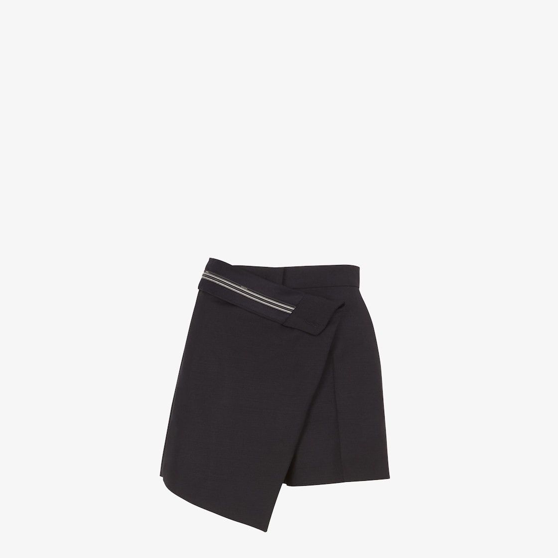 Fendi o1s1wg110825 Shorts in Black Size 26" / US 2 / IT 38 - 1 Thumbnail