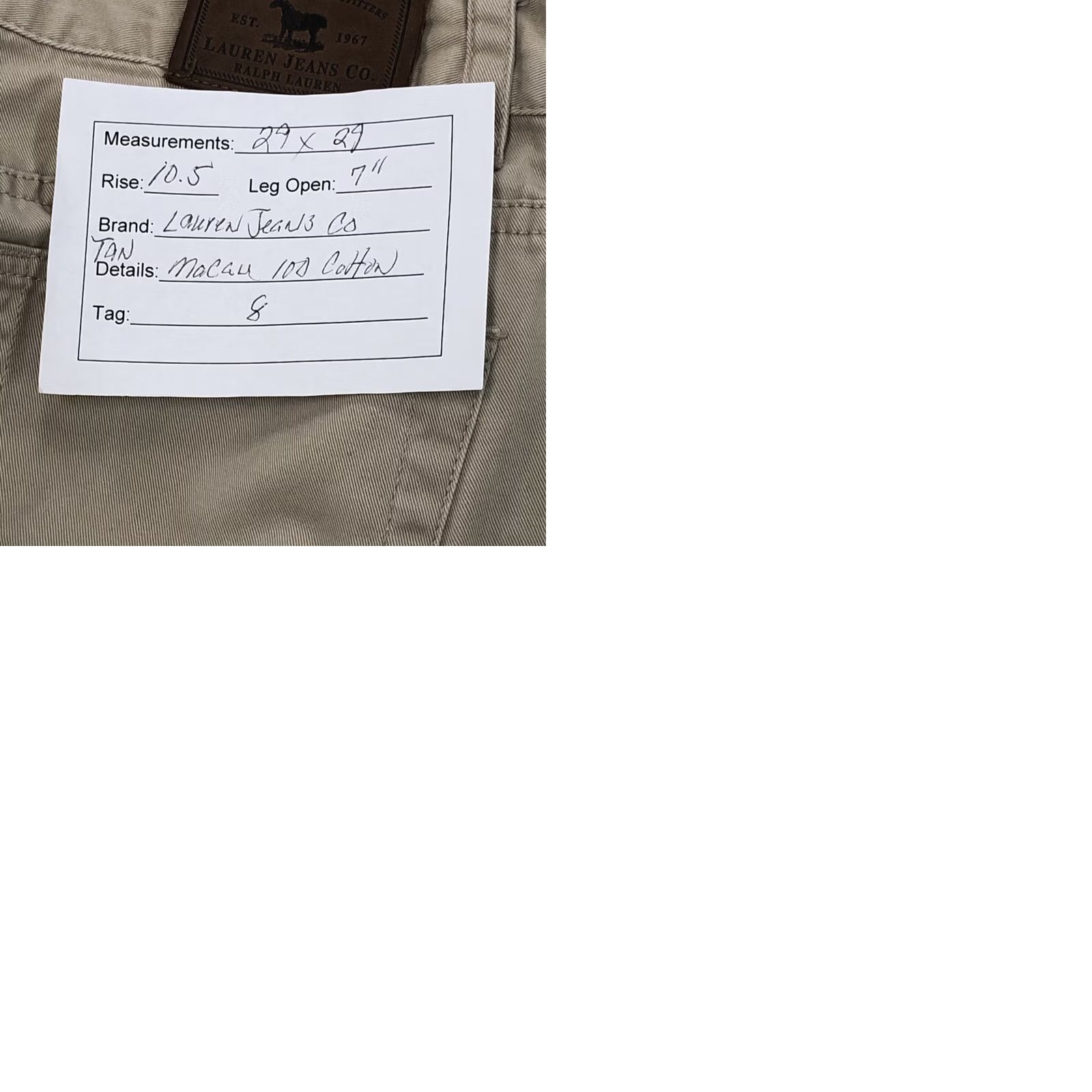 Ralph Lauren VINTAGE Lauren? (No) Size 30" / US 8 / IT 44 - 10 Thumbnail