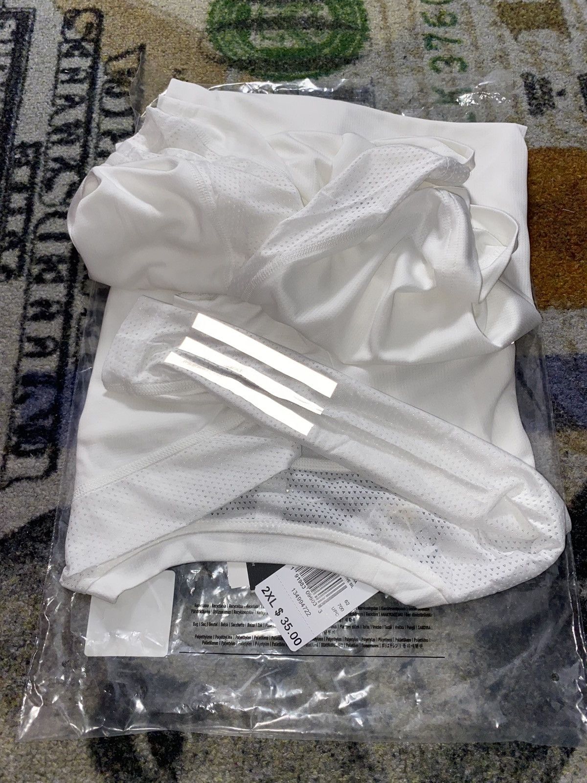 Adidas Adidas Own The Run Tee 3M Reflective Logo / Sleeves Size US L / EU 52-54 / 3 - 5 Thumbnail