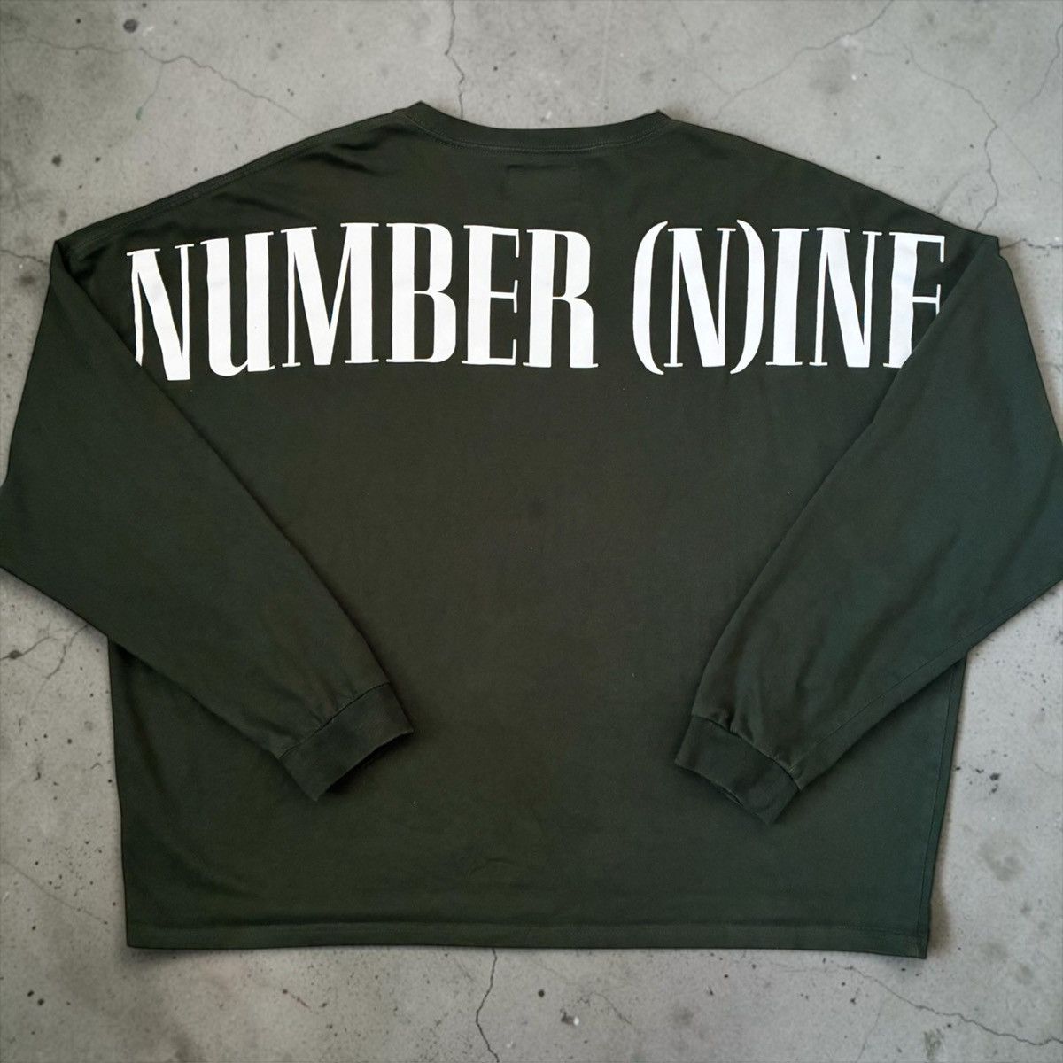 Number (N)ine Number nine logo long sleeve Size US L / EU 52-54 / 3 - 2 Thumbnail