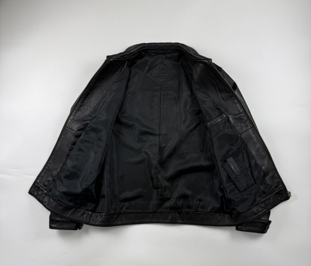 Balenciaga Vintage Balenciaga Lamb Leather Zip Up Jacket Size US L / EU 52-54 / 3 - 3 Thumbnail