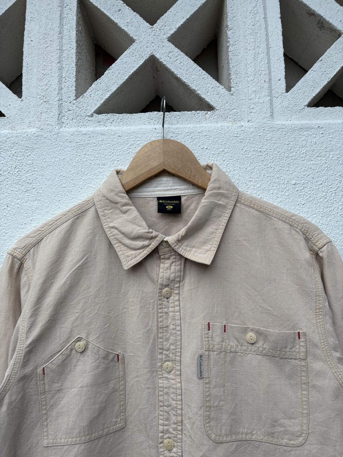 Columbia Vintage Columbia Long Sleeve Snap Down Shirt Size US XL / EU 56 / 4 - 4 Thumbnail