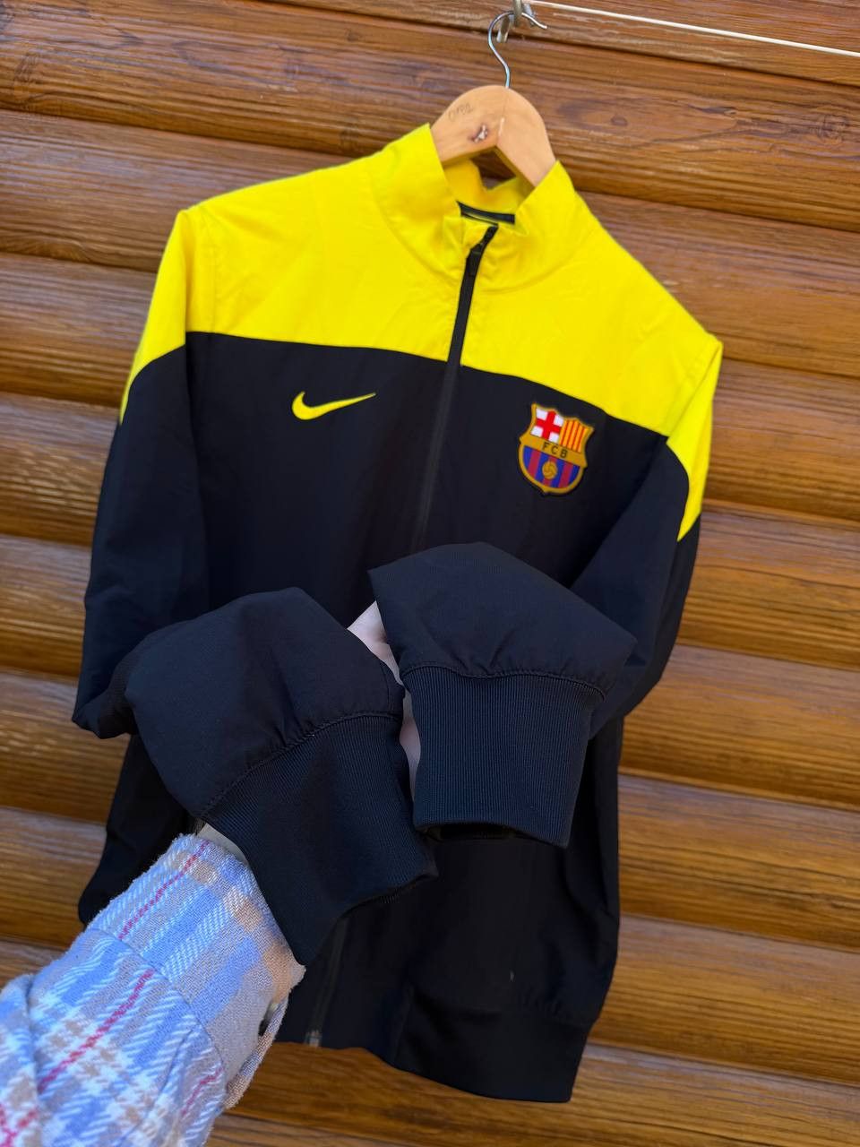 Nike BARCELONA FOOTBALL JACKET NIKE TRACK TOP JERSEY SIZE S Size US S / EU 44-46 / 1 - 4 Thumbnail