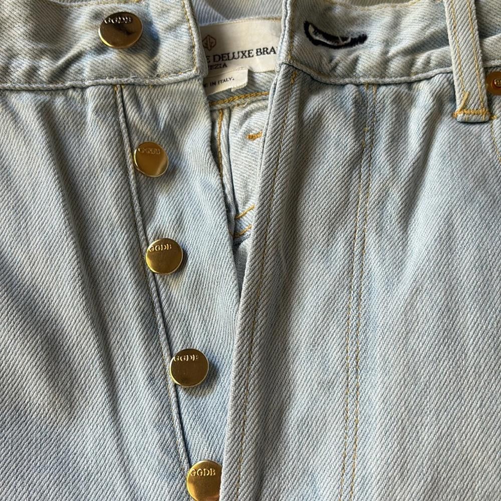 Golden Goose Golden Goose Made in Italy Light Blue Jeans Size 26 Size 26" / US 2 / IT 38 - 8 Thumbnail