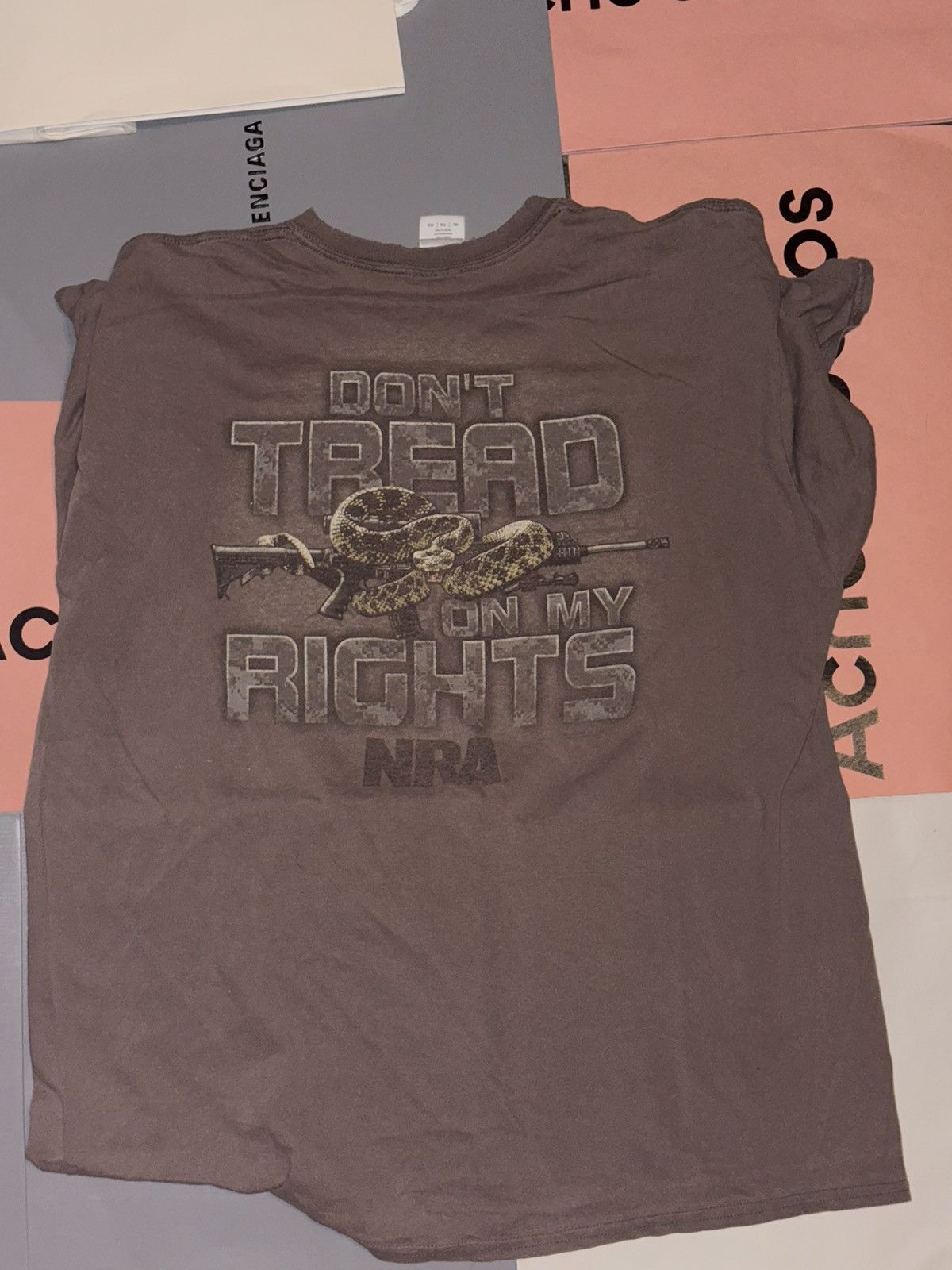 Other VINTAGE NRA SHIRT Size US XL / EU 56 / 4 - 3 Thumbnail