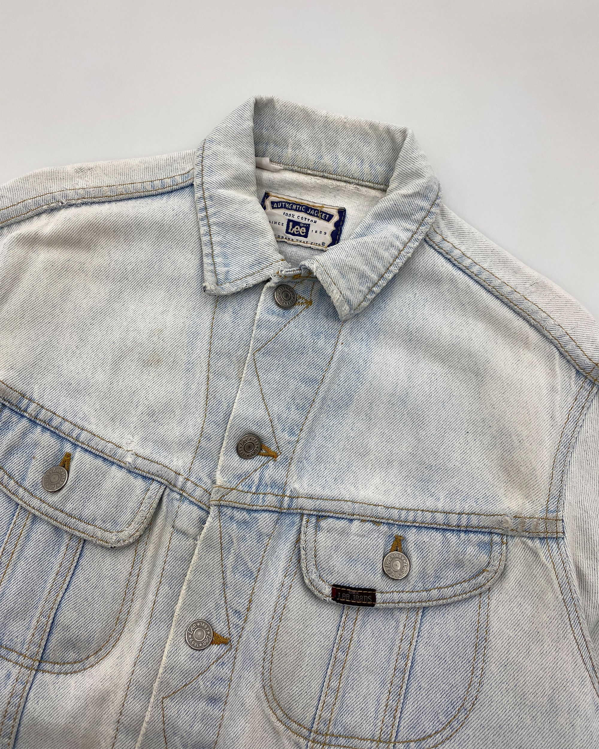 Lee 1990s Denim Jacket Size US M / EU 48-50 / 2 - 3 Thumbnail