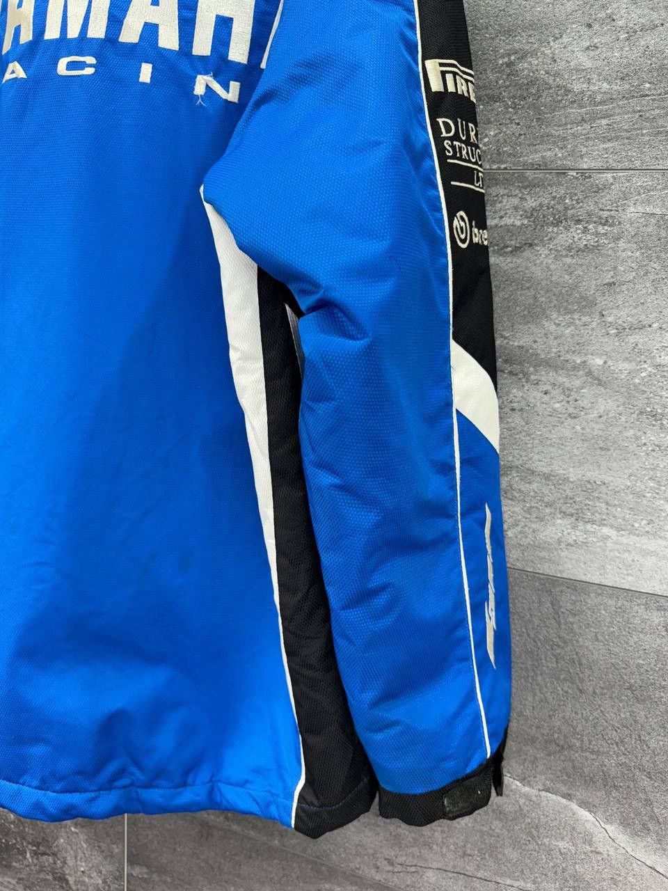 Yamaha Yamaha Rob Mac Racing R1 Mens Full Zip Jacket Blue Nylon Size US XL / EU 56 / 4 - 15 Thumbnail
