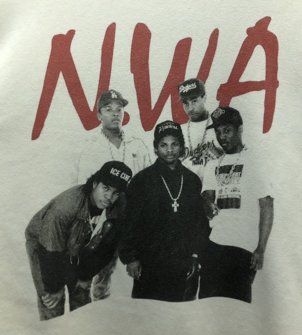 Band Tees Vintage N.W.A Niggaz Wit Attitude Official UR Sweatshirt Size US XXL / EU 58 / 5 - 3 Thumbnail