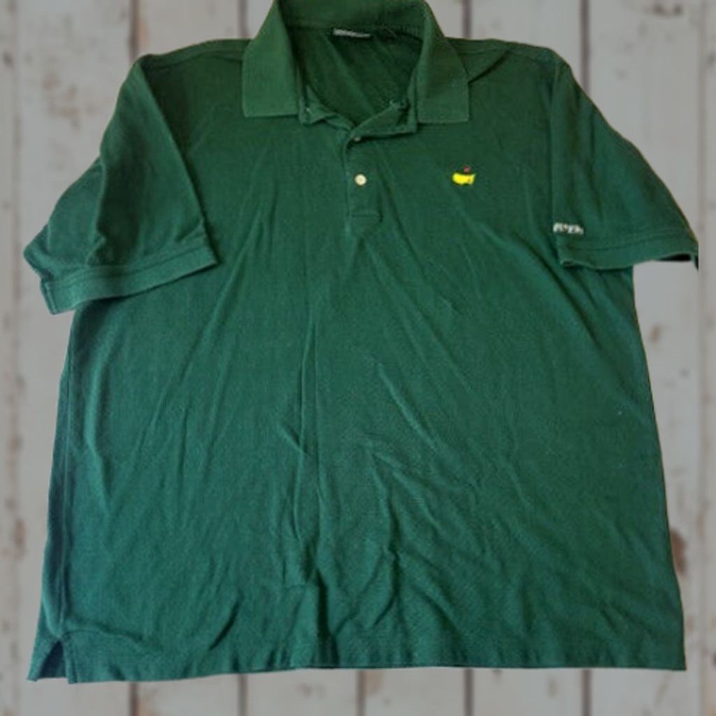 Vintage VINTAGE Masters Collection Green Golf Polo Shirt Mens XL 48 Chest Pima Cotton Size US XL / EU 56 / 4 - 1 Thumbnail