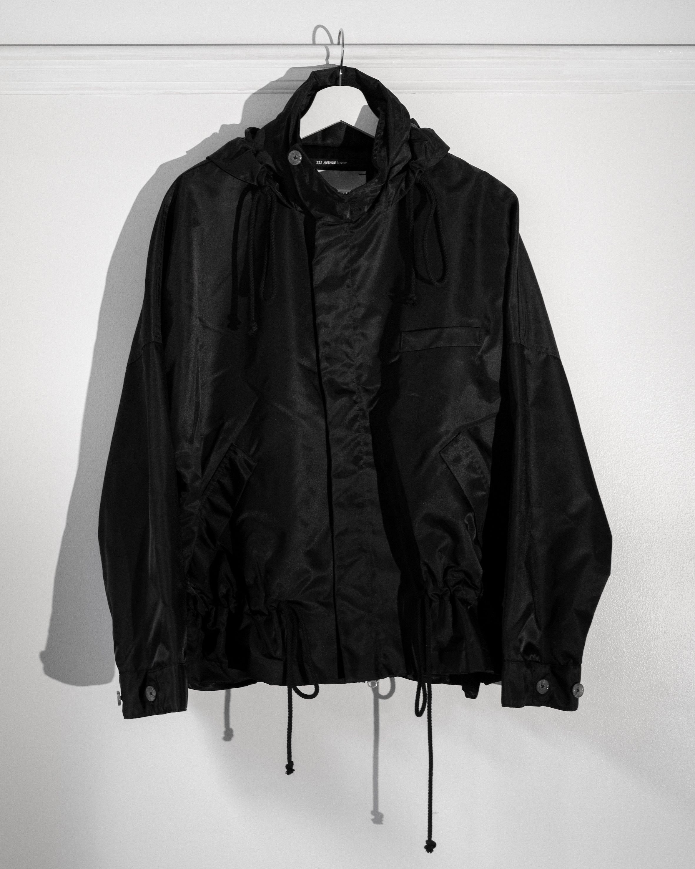 image of Song For The Mute 22.1 (Ss22) 'avenue D'ivry' Field Jacket in Black, Men's (Size Medium)